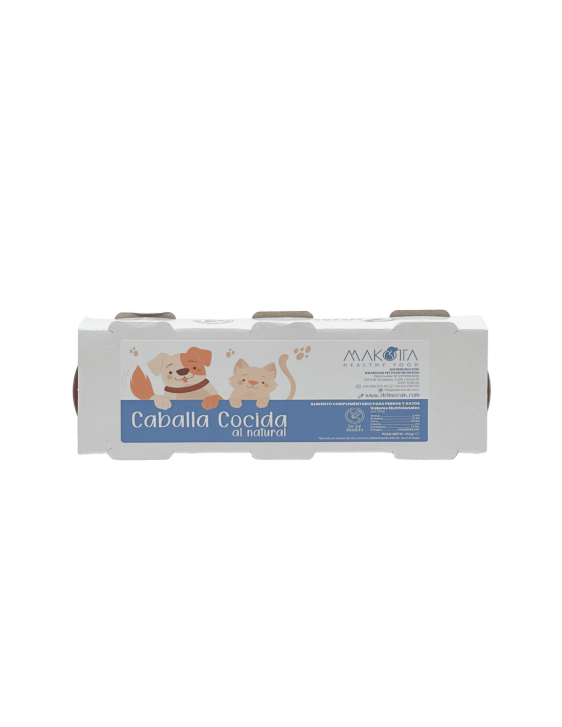 Caballa Cocida con caldo de Pescado