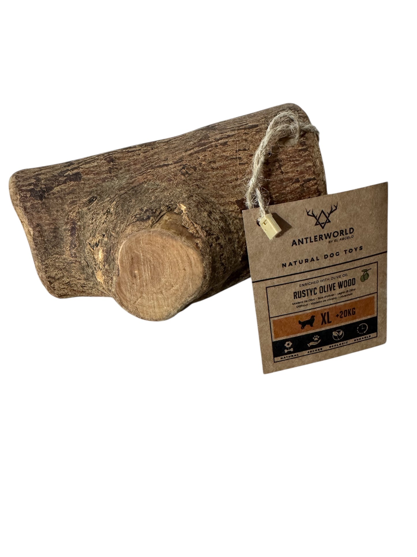 Madera de Olivo Natural con Aceite de Oliva